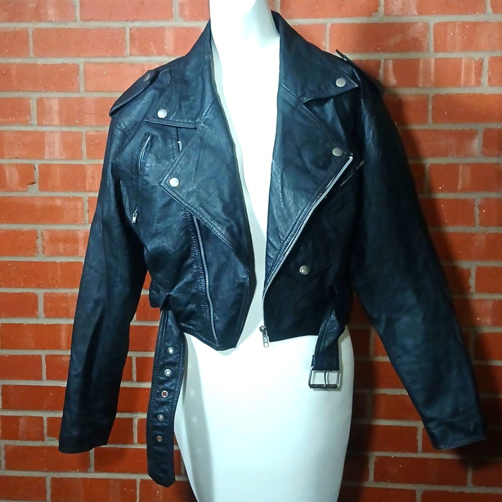 Classic Black Leather Jacket